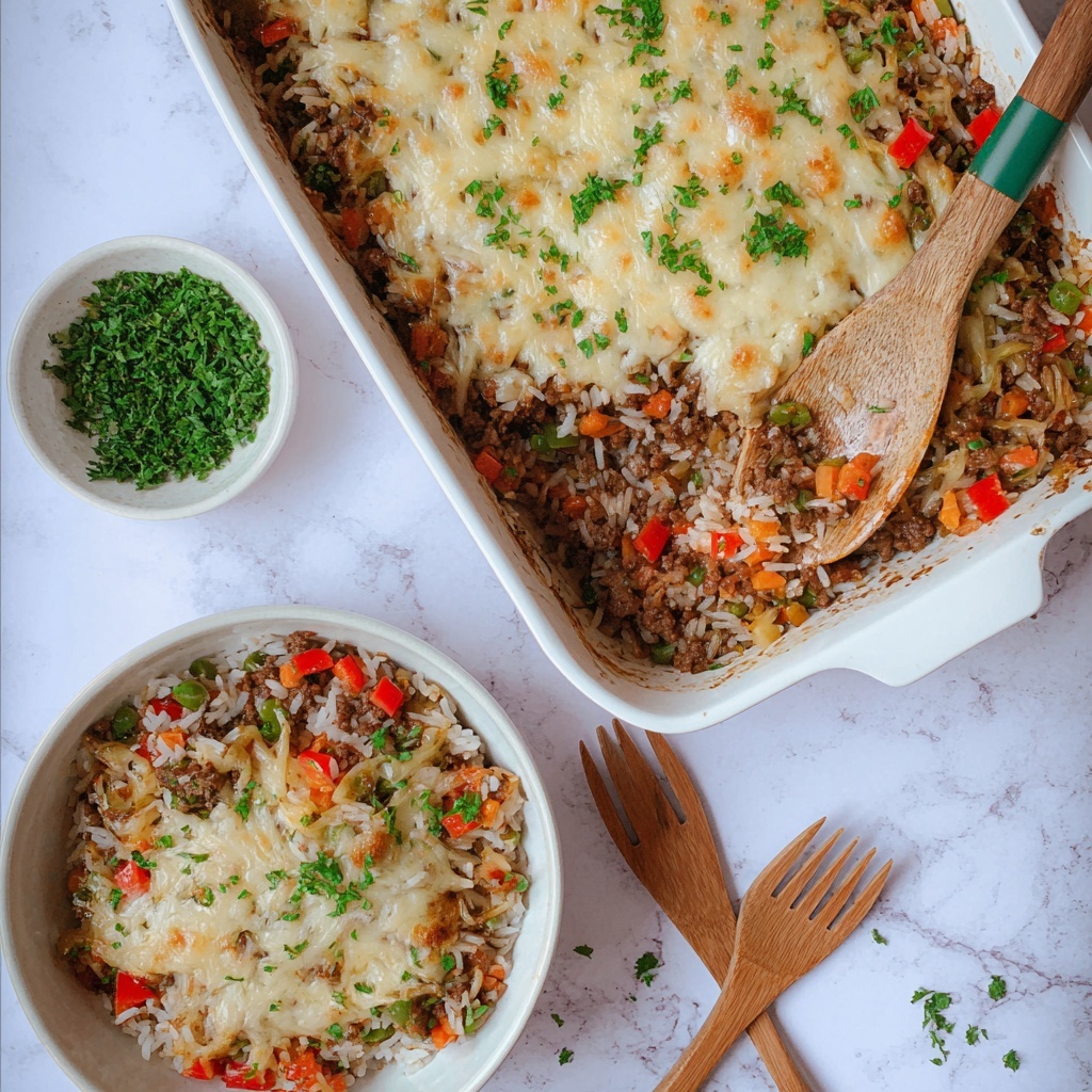 Stuffed Pepper Casserole Recipe - Recipe Image