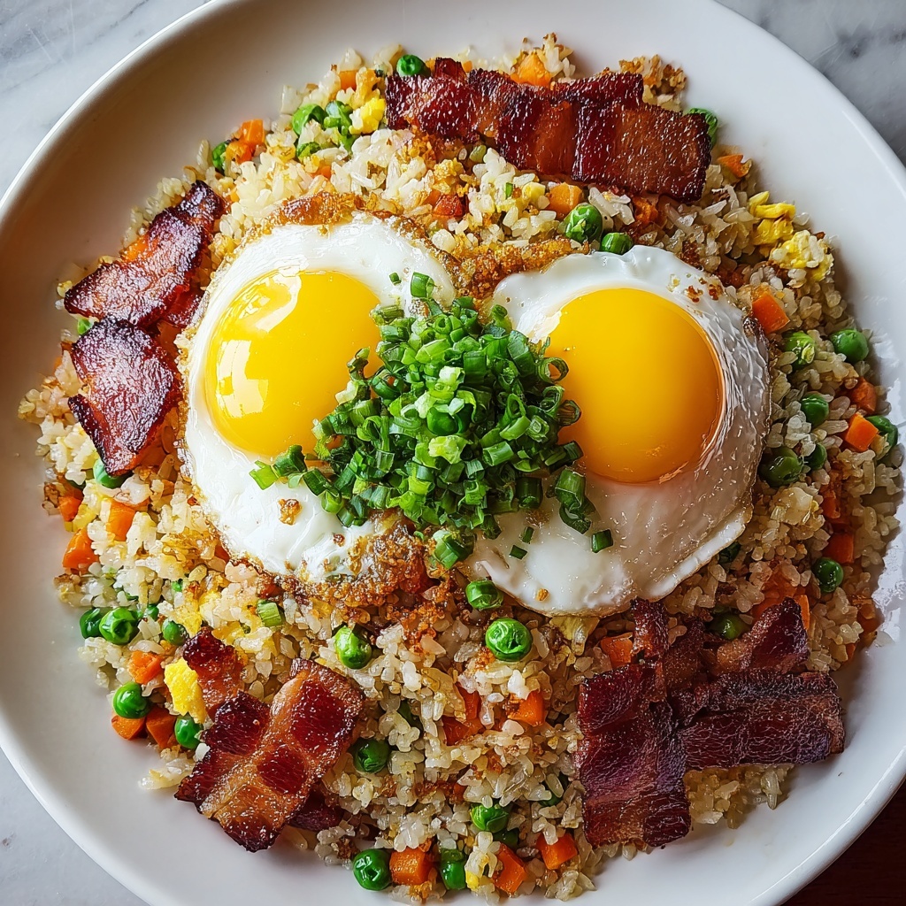 Bacon Fried Rice Recipe - Recipe Image