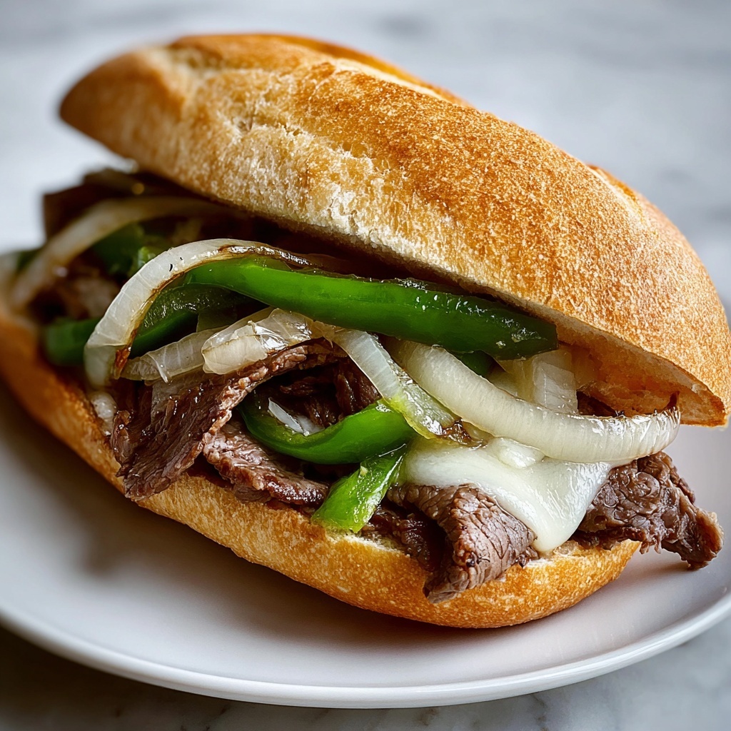 Philly Cheese Steak Sandwich Recipe - Recipe Image