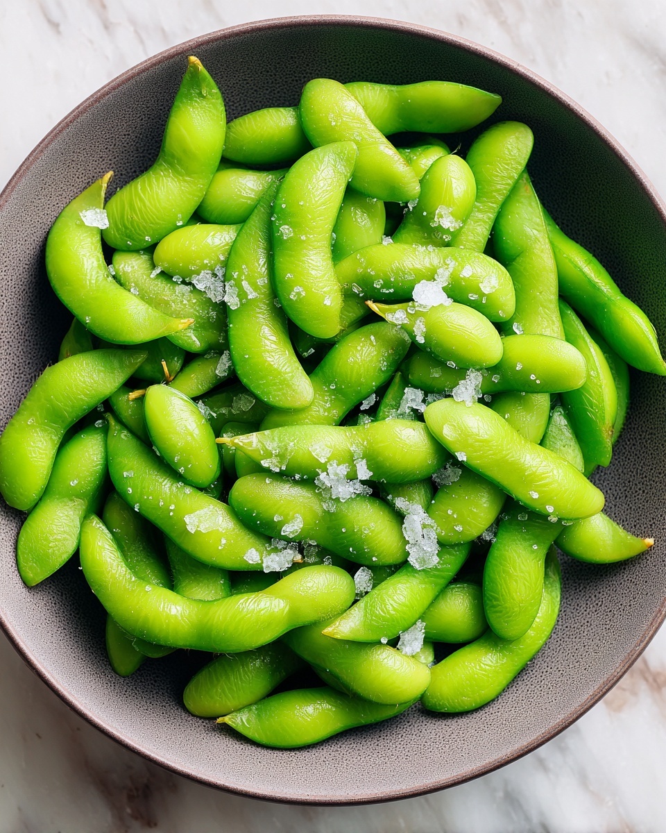 Edamame with Sea Salt and Lemon Recipe - Recipe Image