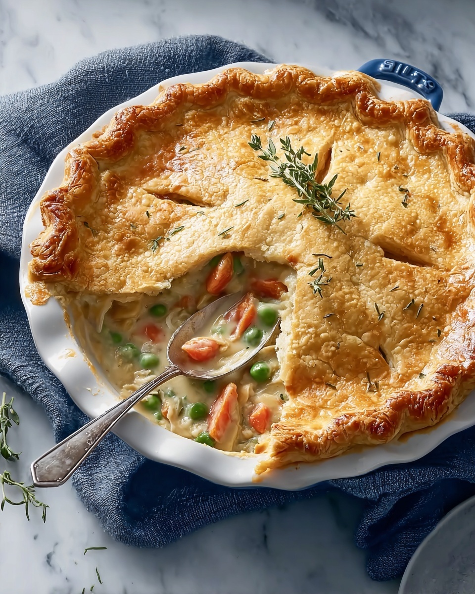 Easy Chicken Pot Pie Recipe - Recipe Image