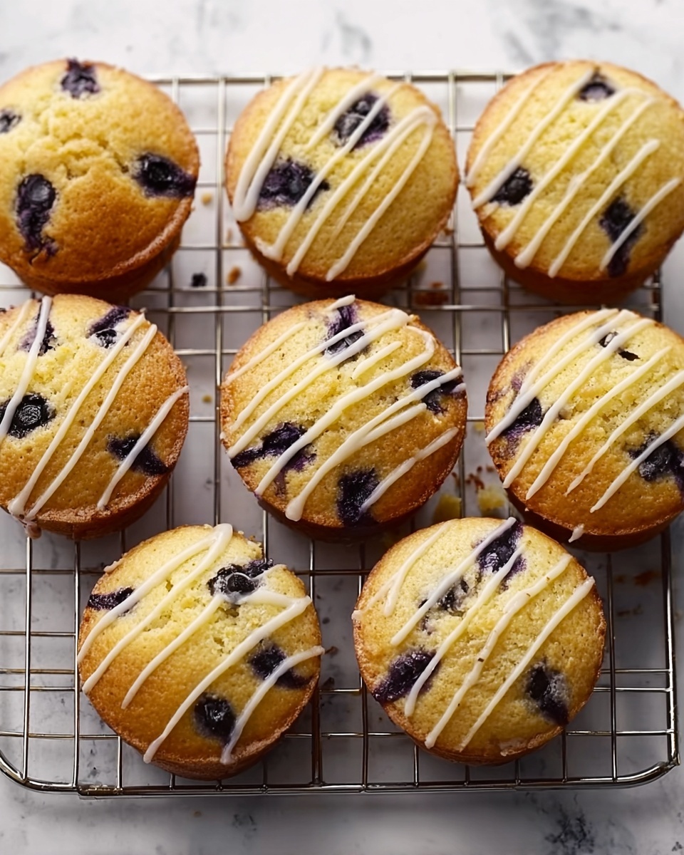 Zesty Lemon Blueberry Muffins for a Bright Morning Boost Recipe - Recipe Image