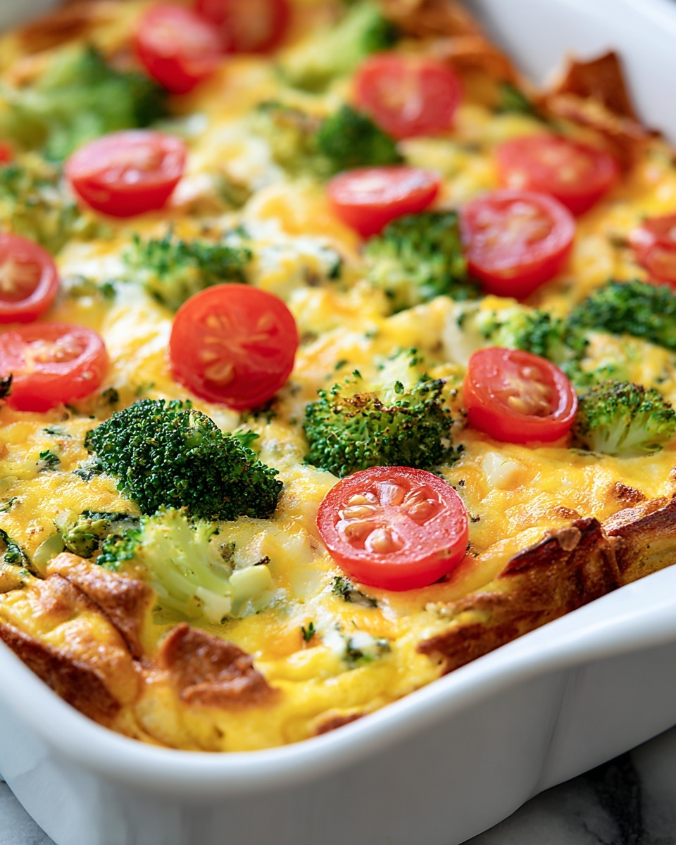 Vegetable Breakfast Casserole Recipe - Recipe Image