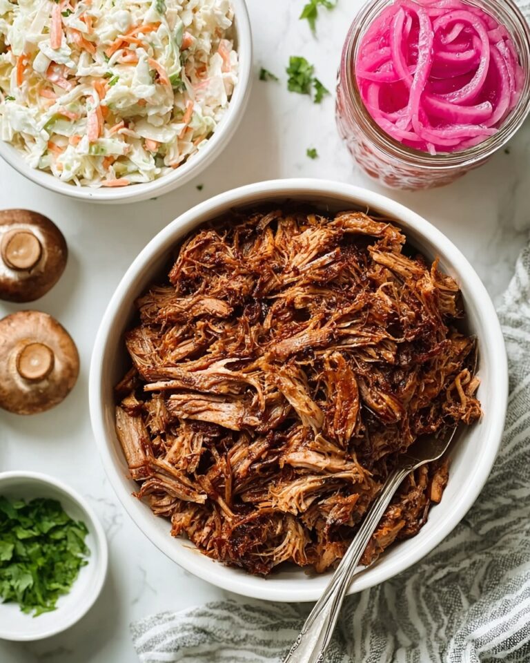 Slow Cooker BBQ Beef with Coleslaw Recipe