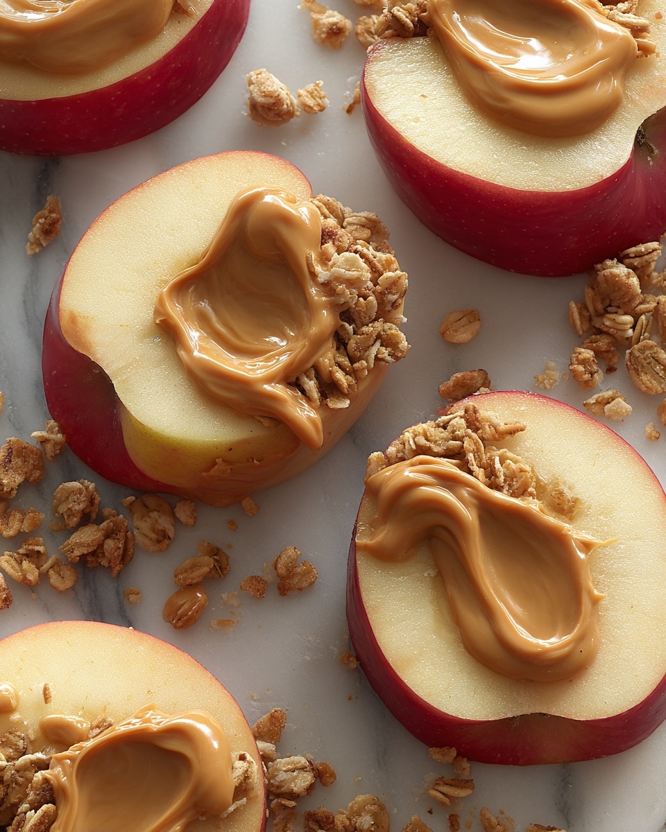 Easy Peanut Butter Apple Slices Snack Ideas Recipe - Recipe Image