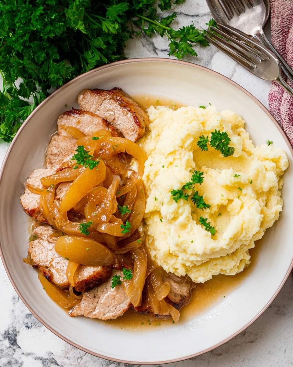 Slow Cooker Apple Pie Pork Tenderloin Recipe - Recipe Image