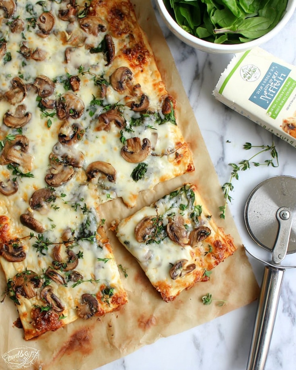 Caramelized Onion and Mushroom Pizza Recipe - Recipe Image