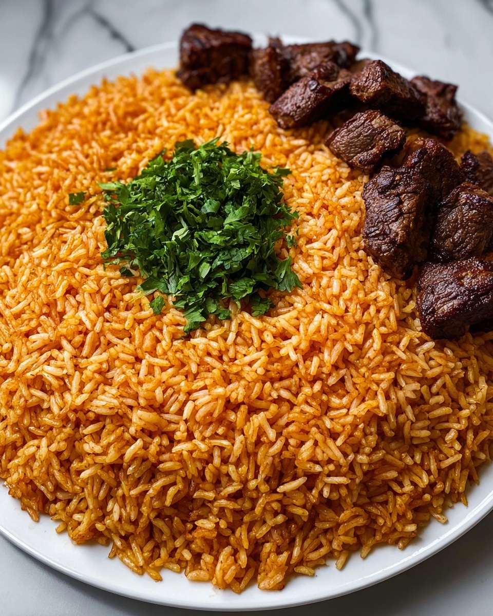 Oven-Baked Jollof Rice Recipe - Recipe Image