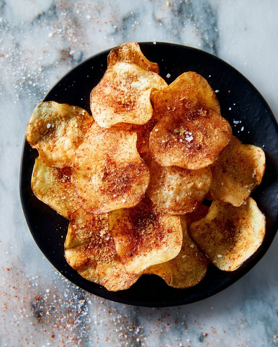 Small Batch Microwave Potato Chips Recipe - Recipe Image
