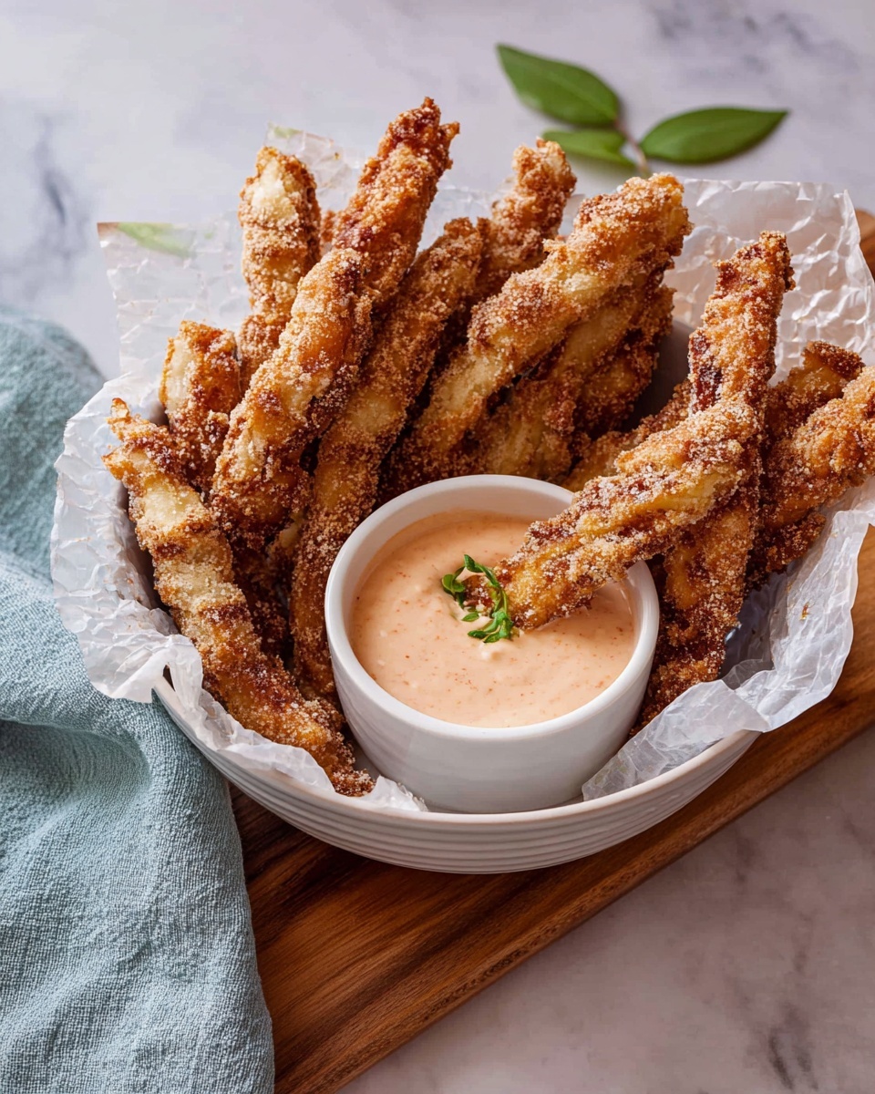 Fried Pickles with Remoulade Sauce Recipe - Recipe Image
