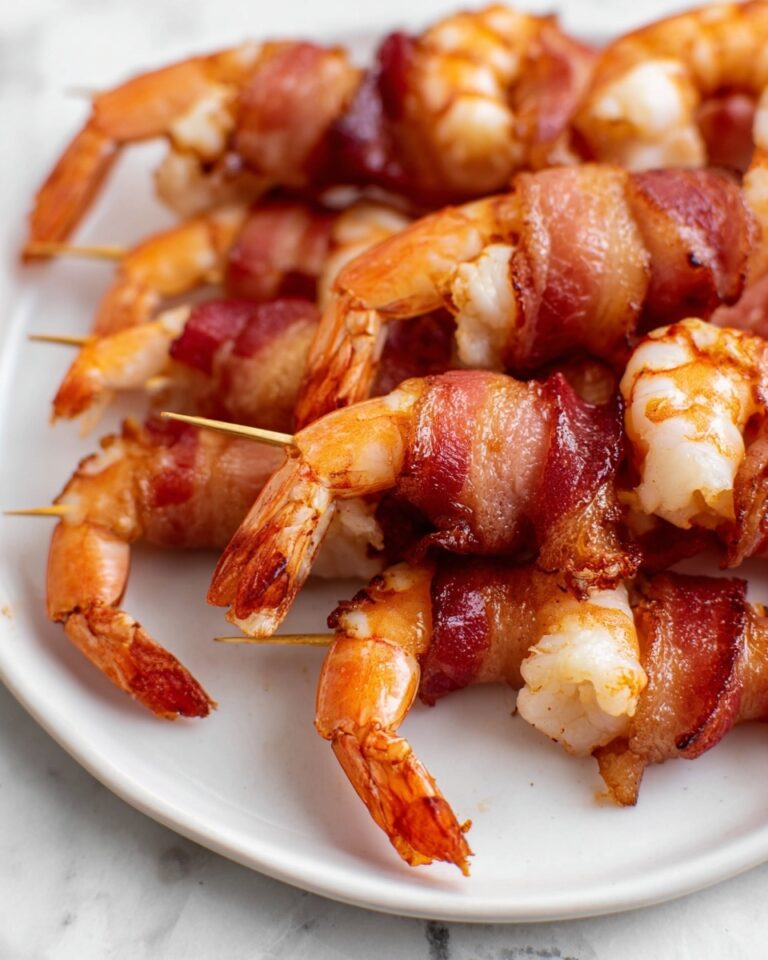 Bacon-Wrapped Shrimp with Pepper Jelly Glaze Recipe