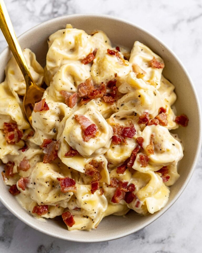 Bacon Tortellini Alfredo Recipe