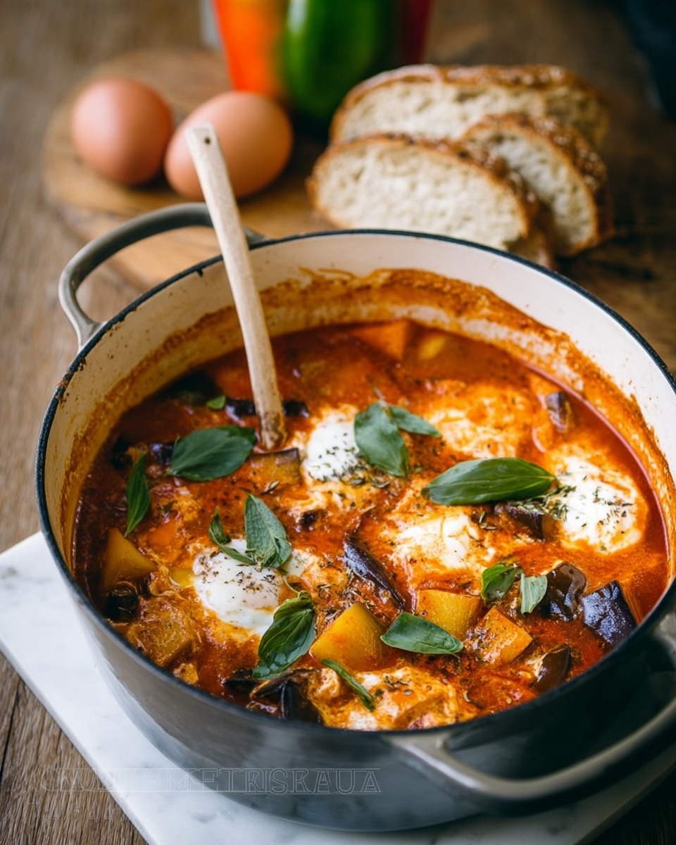 Traditional Israeli Shakshuka Recipe - Recipe Image