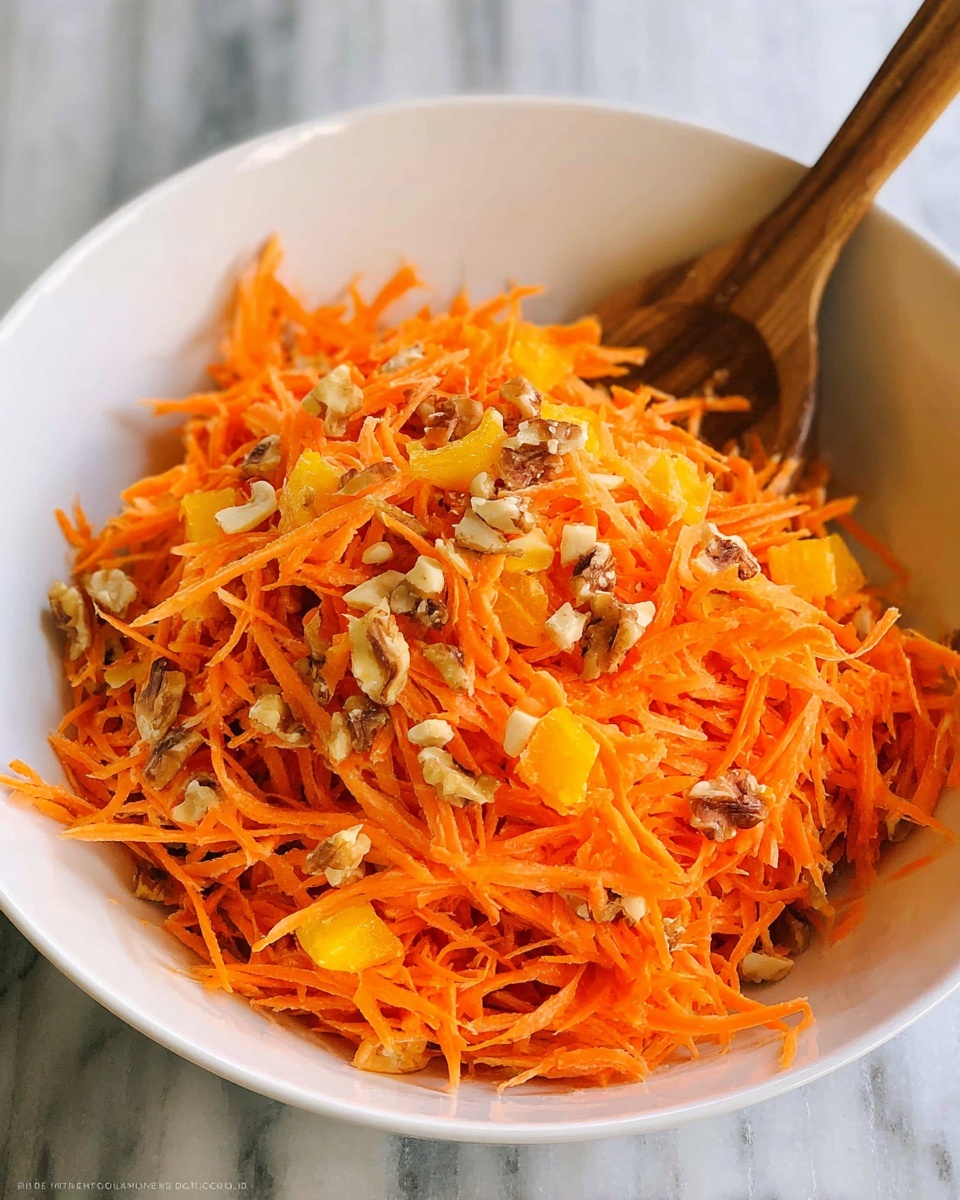 Carrot Salad with Apricots and Pecans Recipe - Recipe Image
