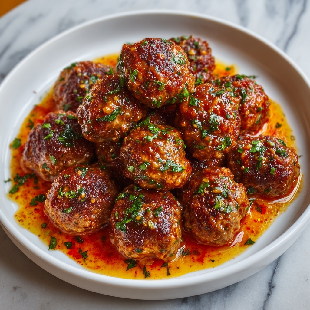Chef John's Italian Meatballs Recipe - Recipe Image