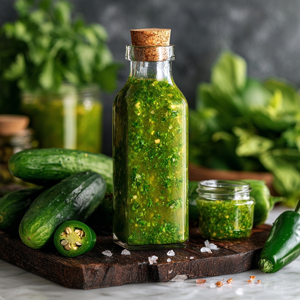 Dill Pickle Hot Sauce Recipe - Recipe Image