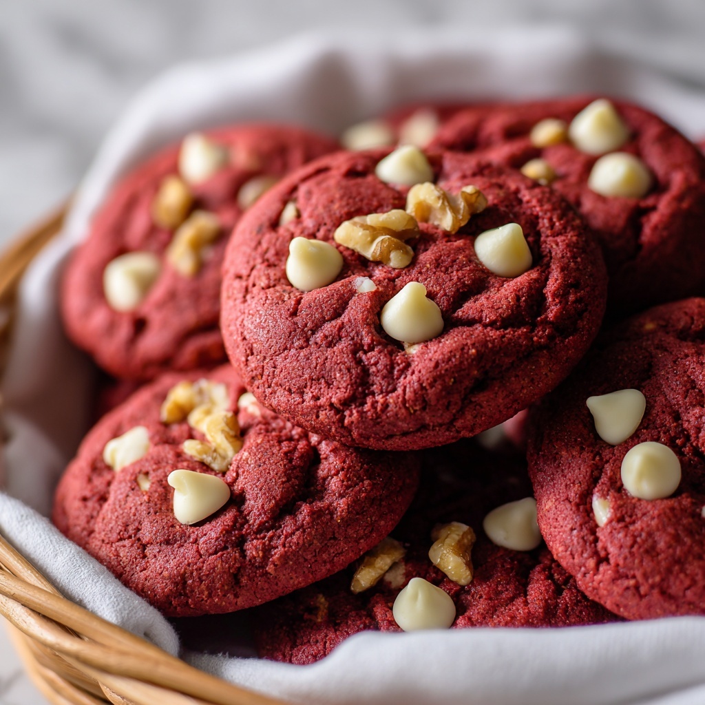 Easy Red Velvet Cookies from Cake Mix: Soft, Chewy & Foolproof Recipe - Recipe Image
