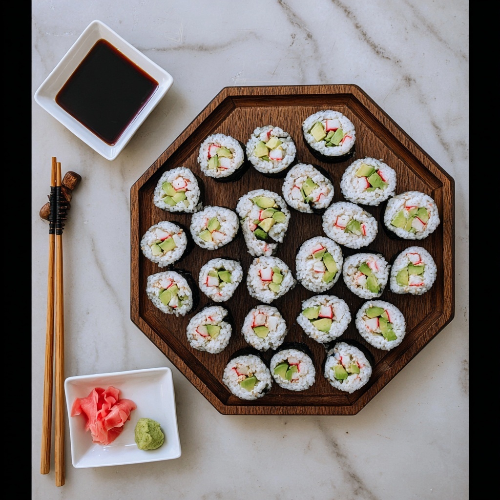 Homemade California Roll Recipe - Recipe Image