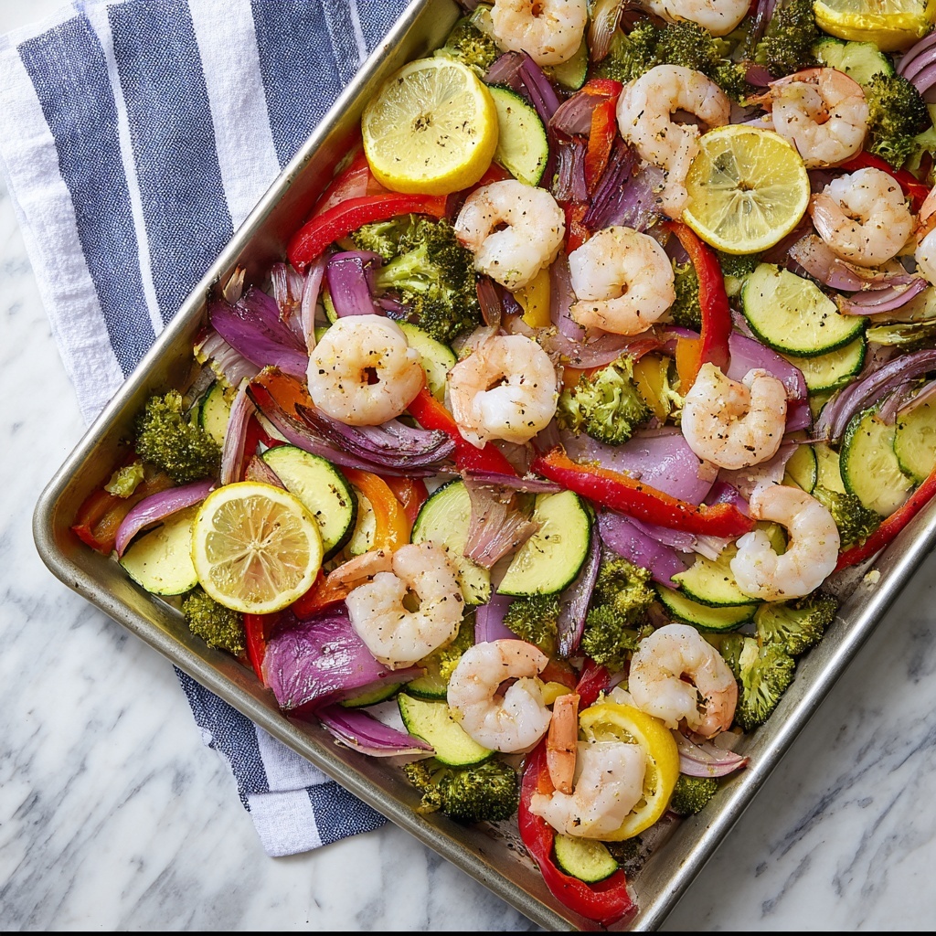 Sheet Pan Shrimp and Veggies Recipe - Recipe Image