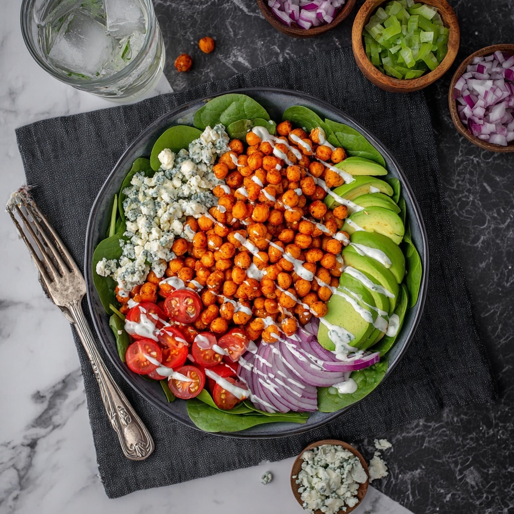 Buffalo Chickpea Salad Recipe - Recipe Image