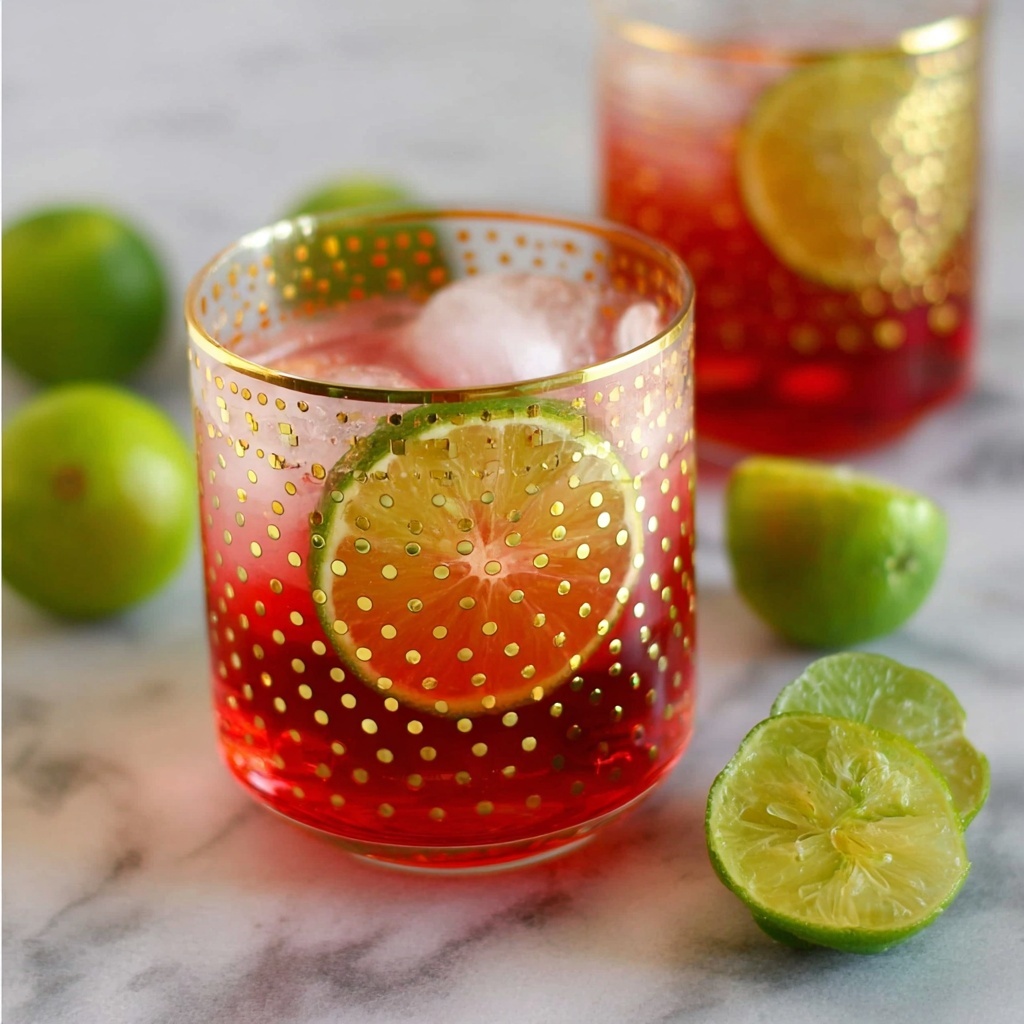 Hibiscus Iced Tea Sparkler Recipe - Recipe Image