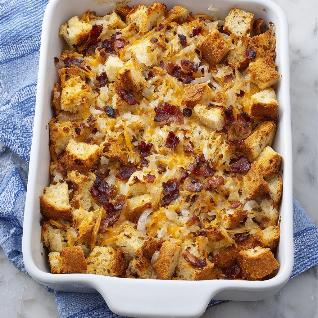 Breakfast Casserole with Hash Browns and Bacon Recipe - Recipe Image