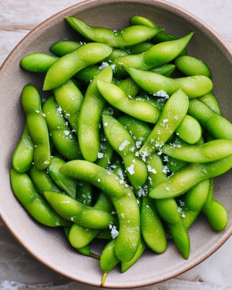 Edamame with Sea Salt and Lemon Recipe