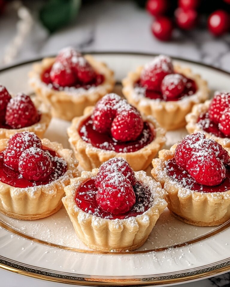 Mini Raspberry Almond Tarts Recipe
