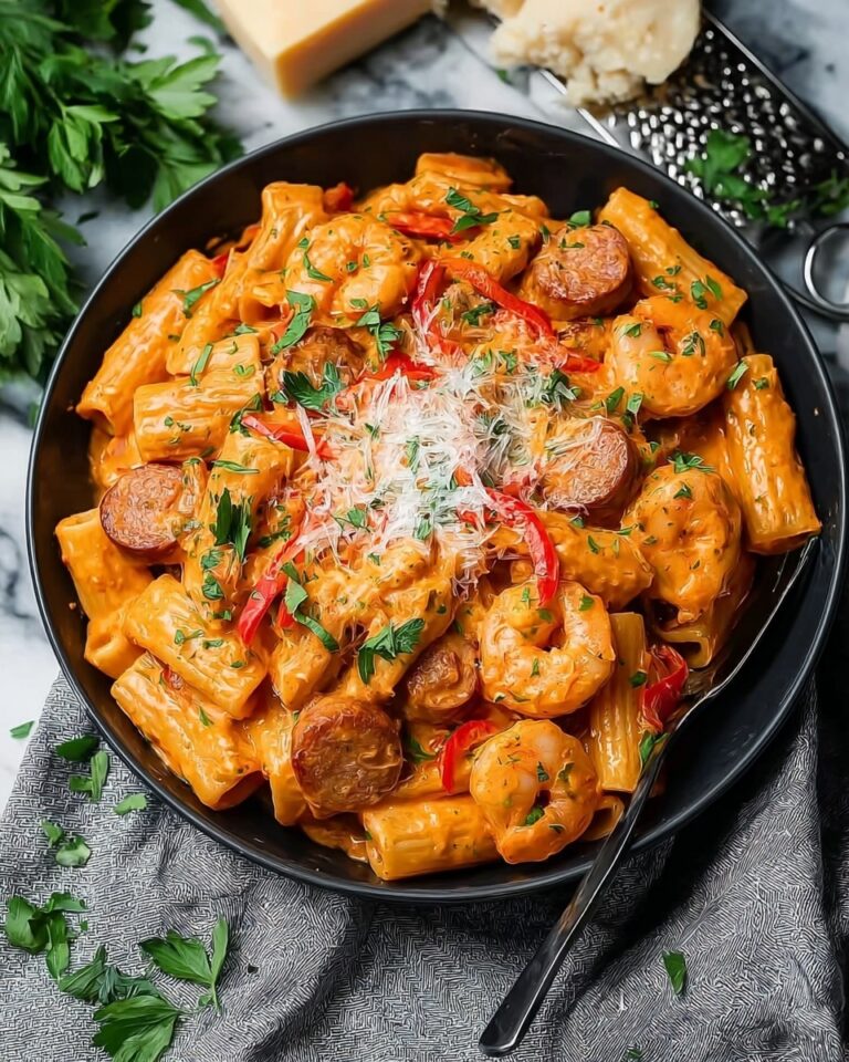 Cajun Shrimp and Sausage Pasta Recipe