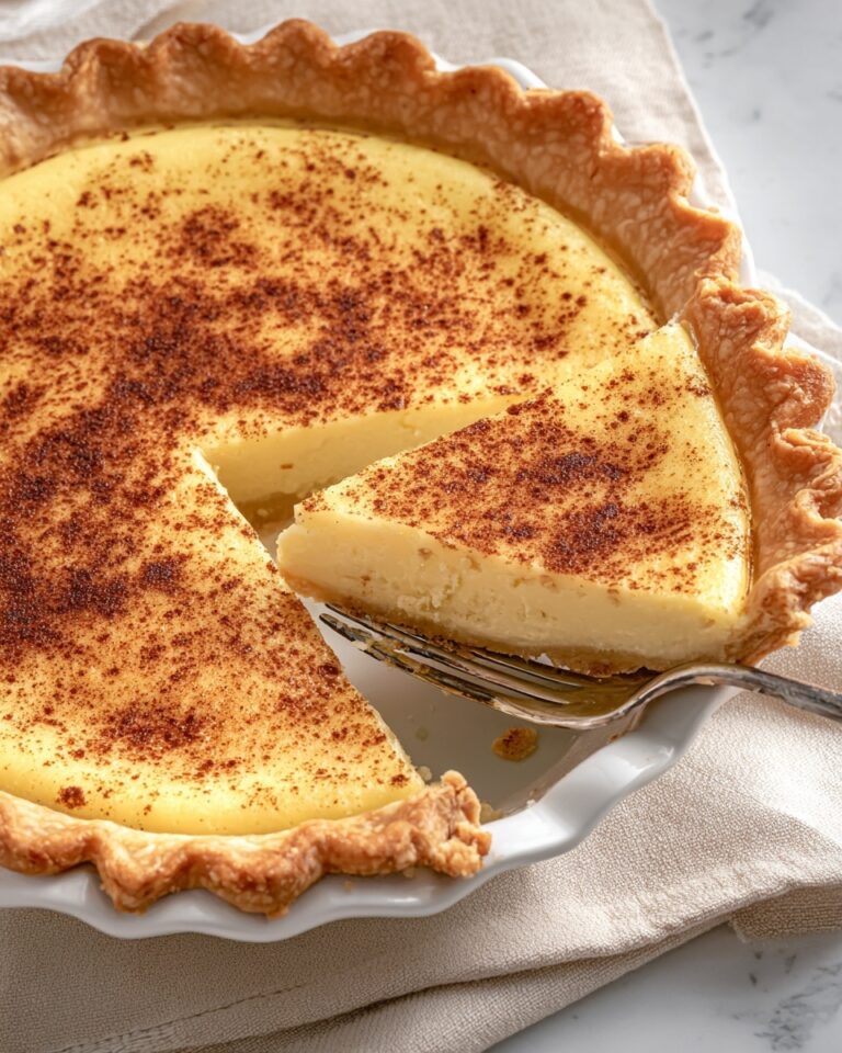 Classic Vanilla Custard Pie Recipe