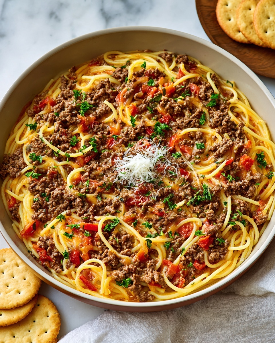 One-Pot Taco Spaghetti Recipe - Recipe Image