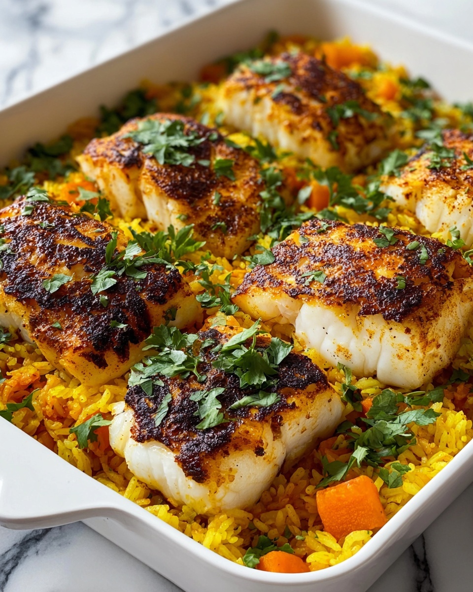 Easy Turmeric Chicken and Rice Casserole Recipe - Recipe Image