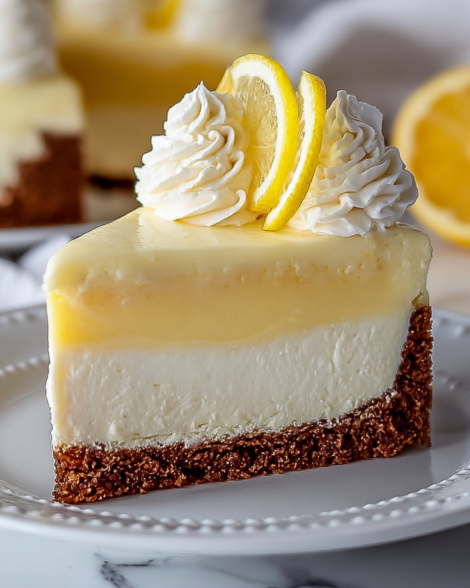Simple Homemade Lemon Cheesecake Recipe - Recipe Image