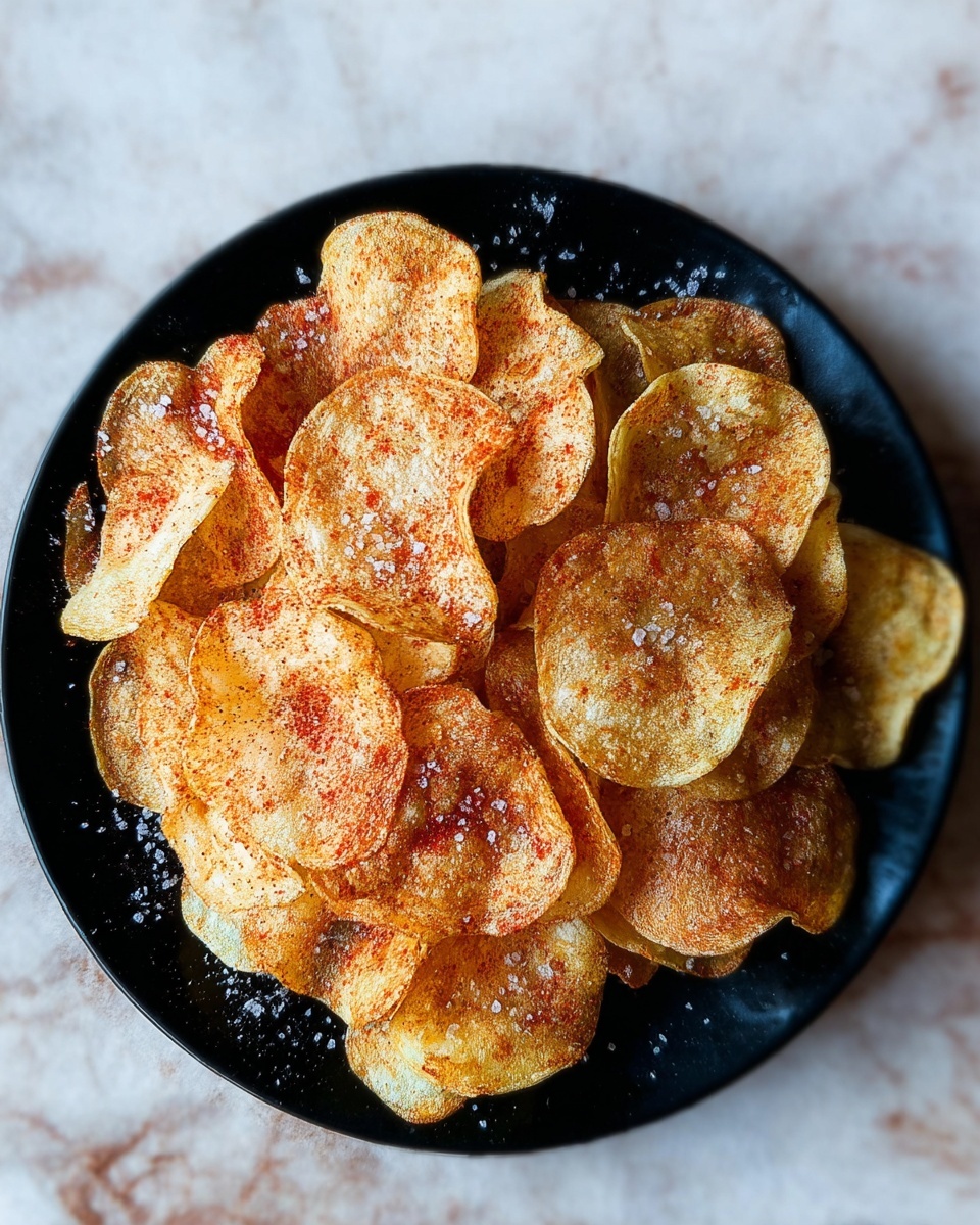Small Batch Microwave Potato Chips Recipe - Recipe Image