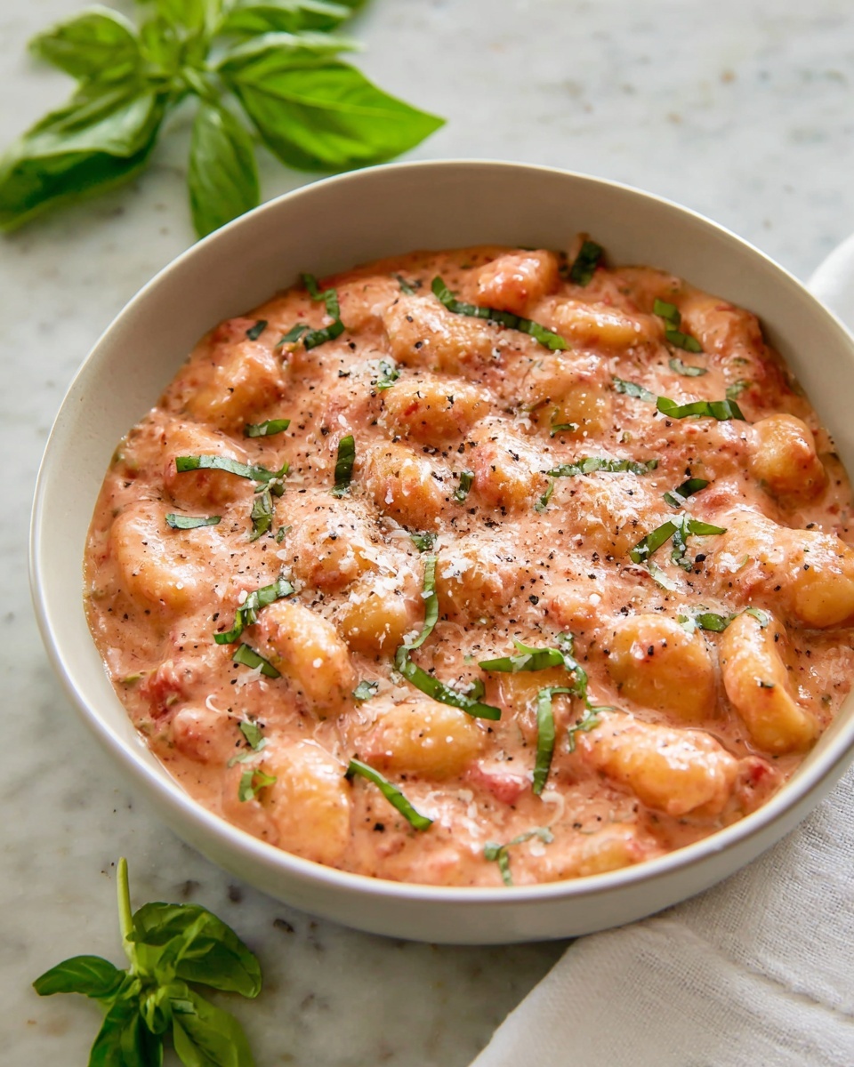 One Pan Gnocchi alla Vodka Recipe - Recipe Image