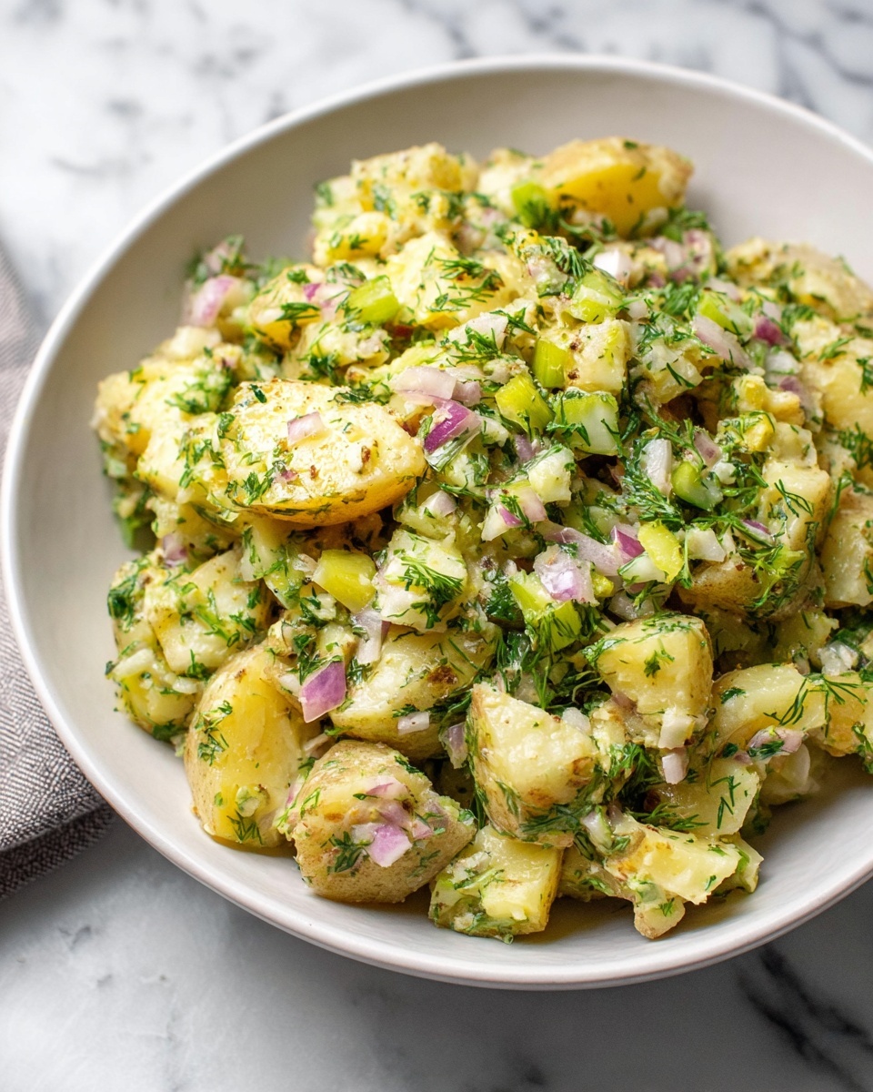 No Mayo Potato Salad Recipe - Recipe Image