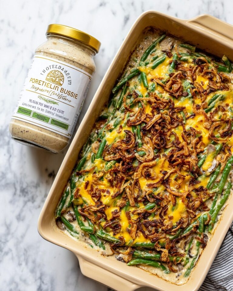 Fresh Green Bean Casserole Recipe