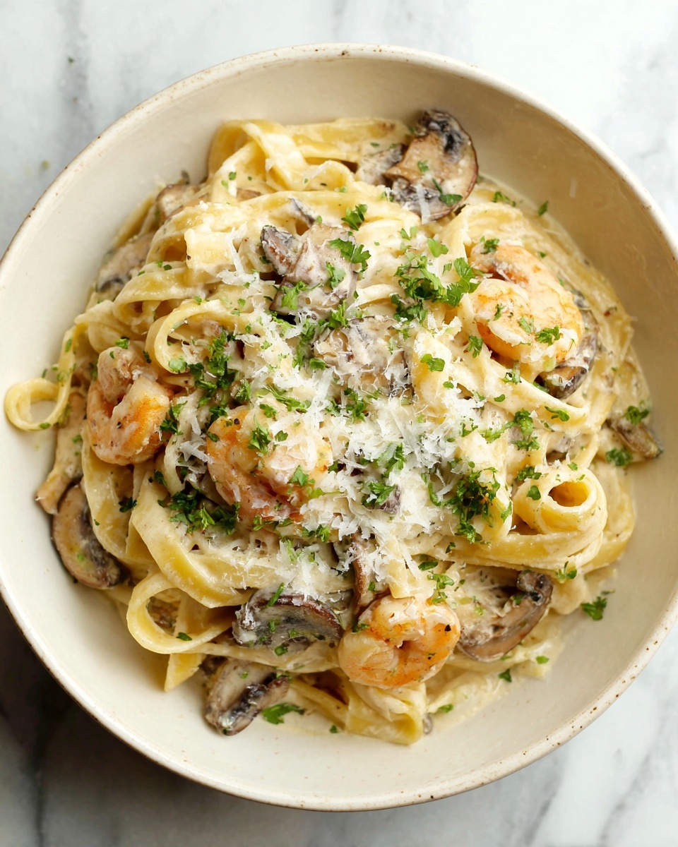Chicken Marsala Pasta Recipe - Recipe Image