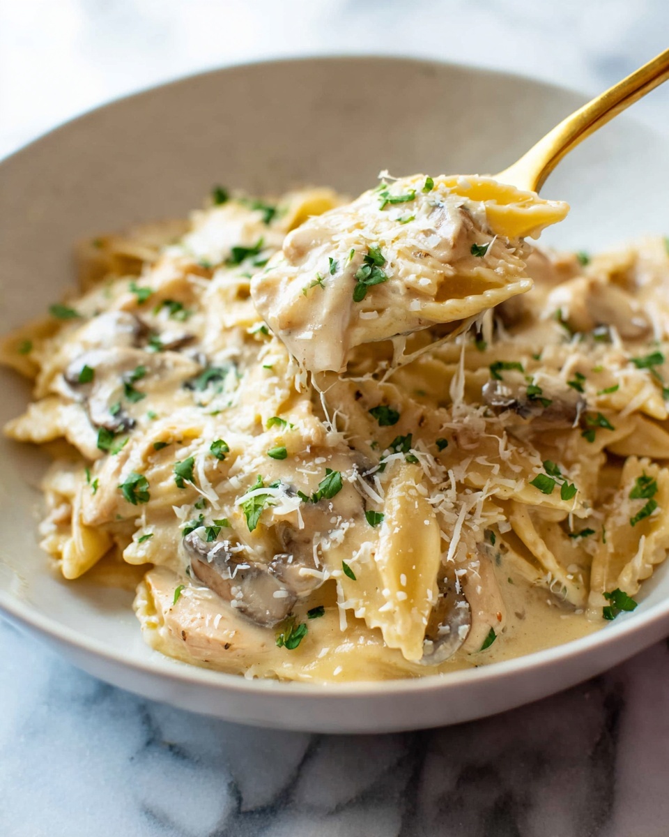 Chicken Marsala Orzo Recipe - Recipe Image