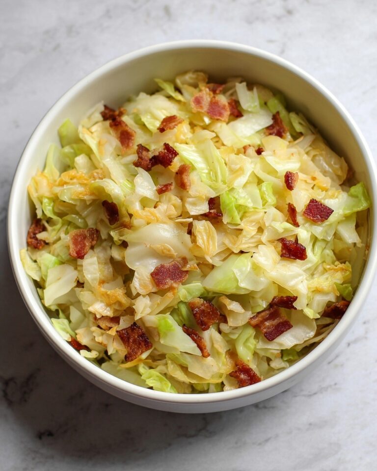 Crispy Bacon and Sautéed Cabbage Recipe