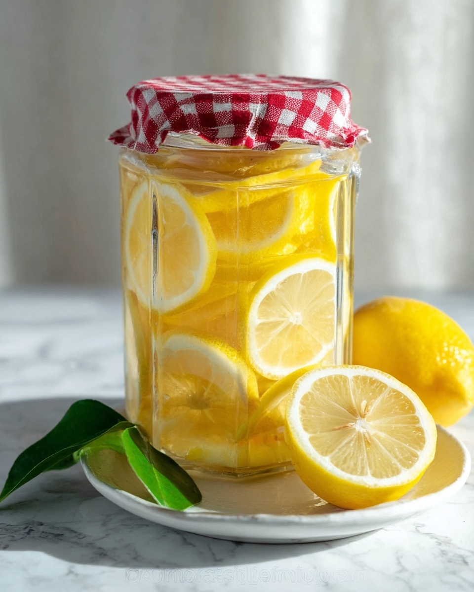 Canning Lemons in Sugar Syrup Recipe - Recipe Image