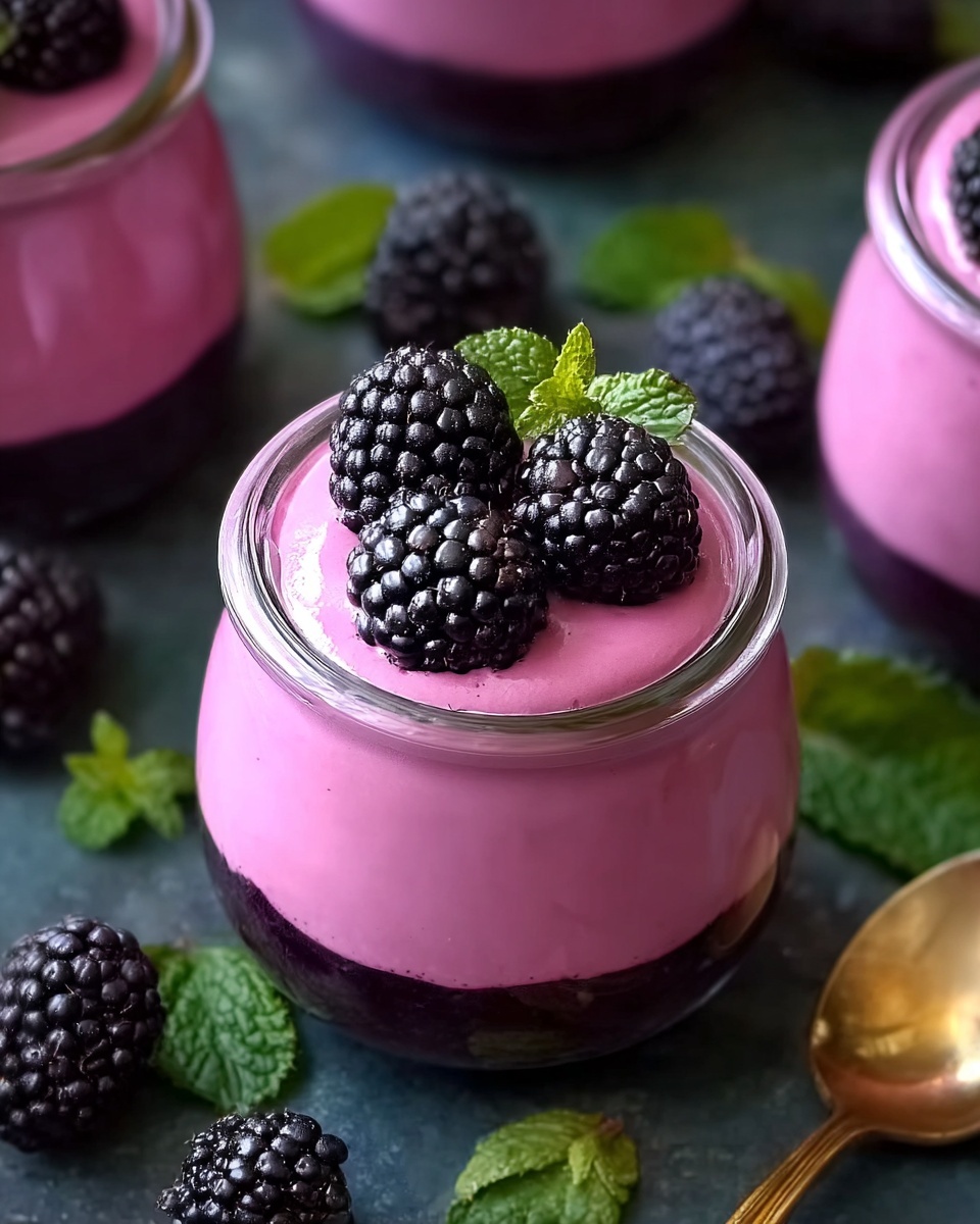 Blackberry Mousse Recipe - Recipe Image