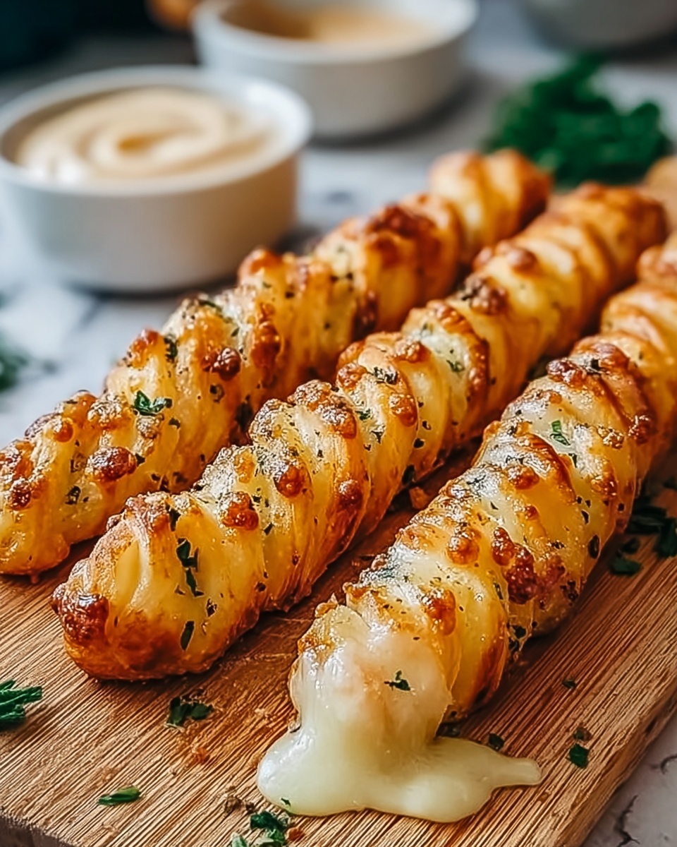 Crispy Hungarian Potato Cheese Sticks Recipe - Recipe Image