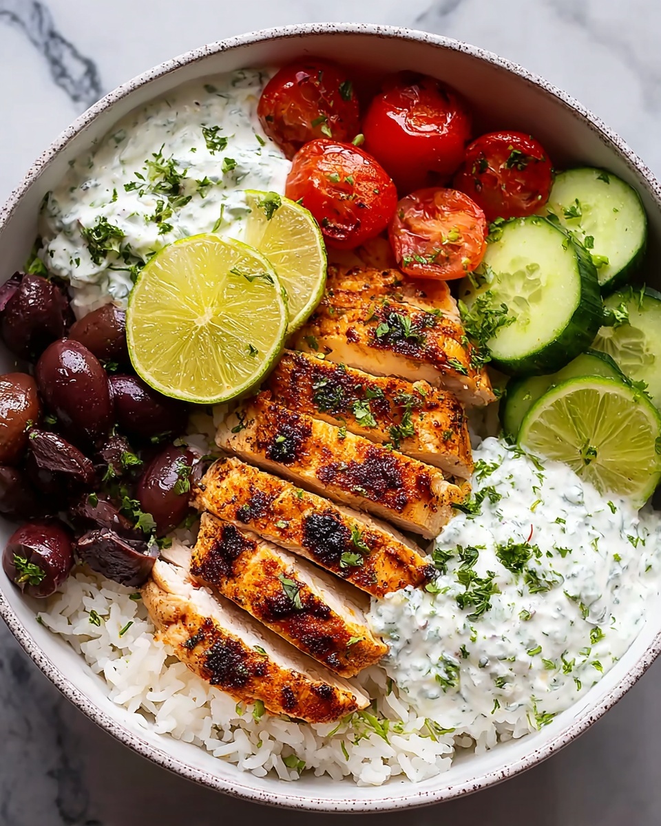 Chicken Tzatziki Bowls Recipe - Recipe Image