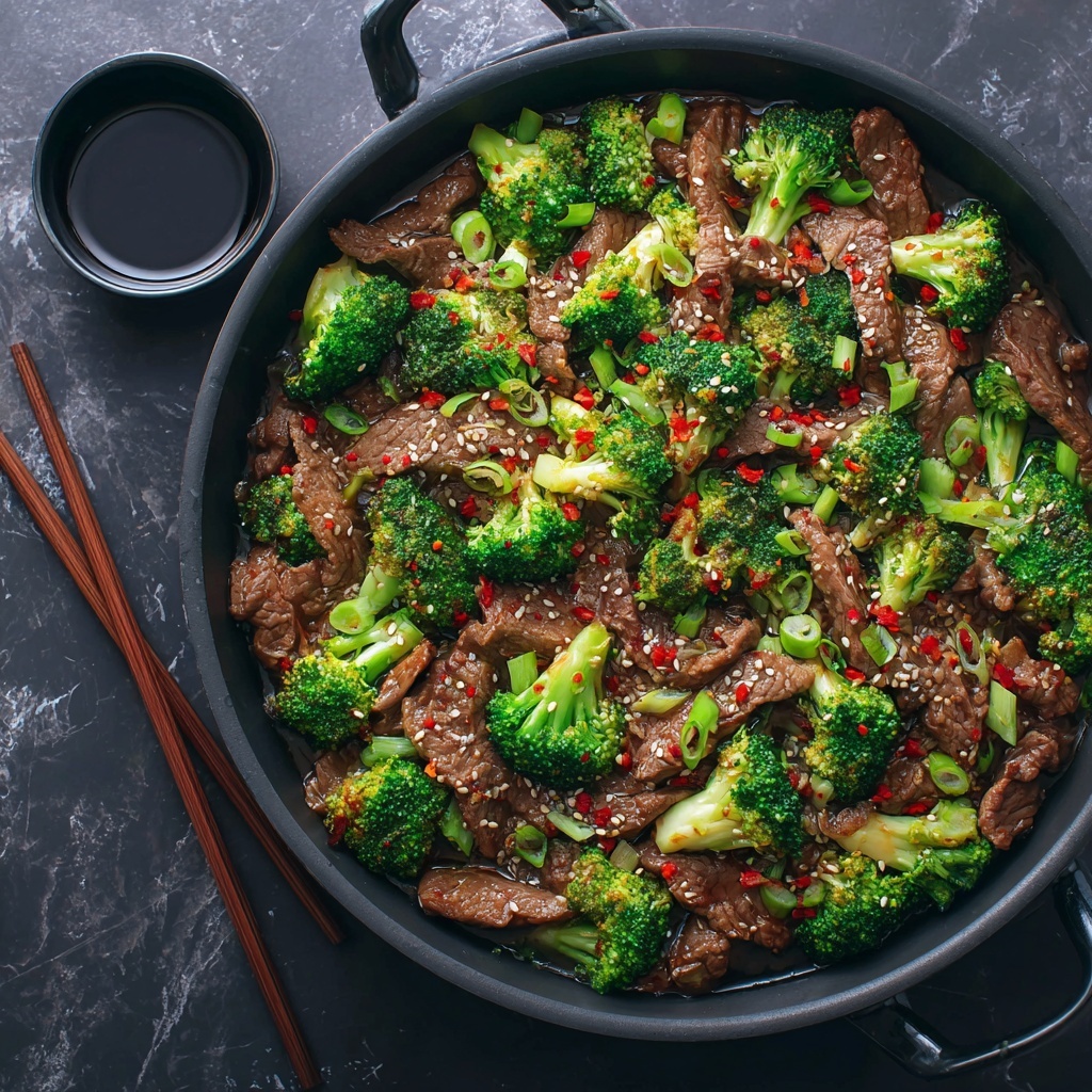 Chinese Beef and Broccoli (One-Pan Takeout Style) Recipe - Recipe Image