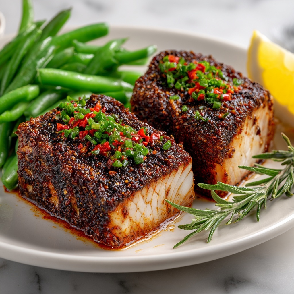 Blackened Balsamic Tuna Steaks: Sweet Heat with a Perfect Sear Recipe - Recipe Image
