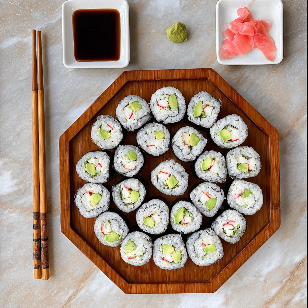 Homemade California Roll Recipe - Recipe Image
