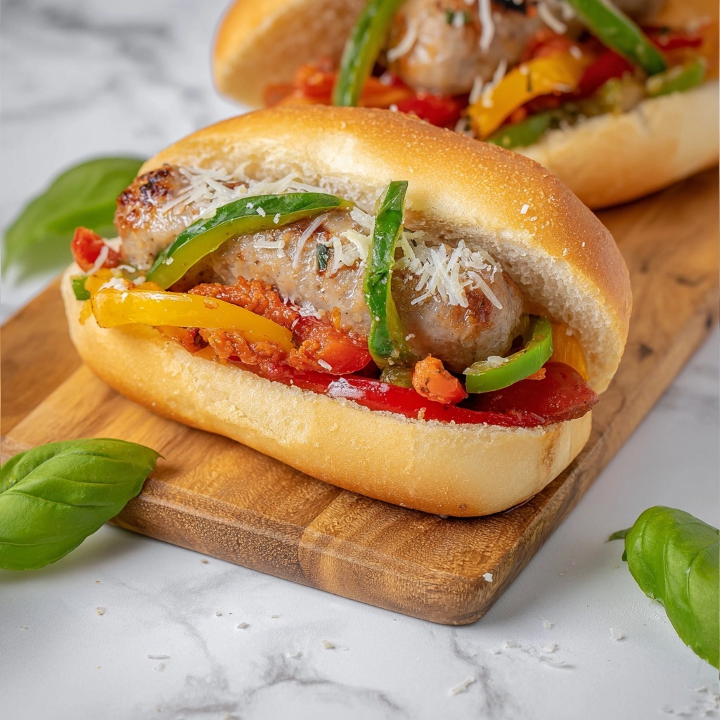 Crockpot Sausage and Peppers Recipe - Recipe Image