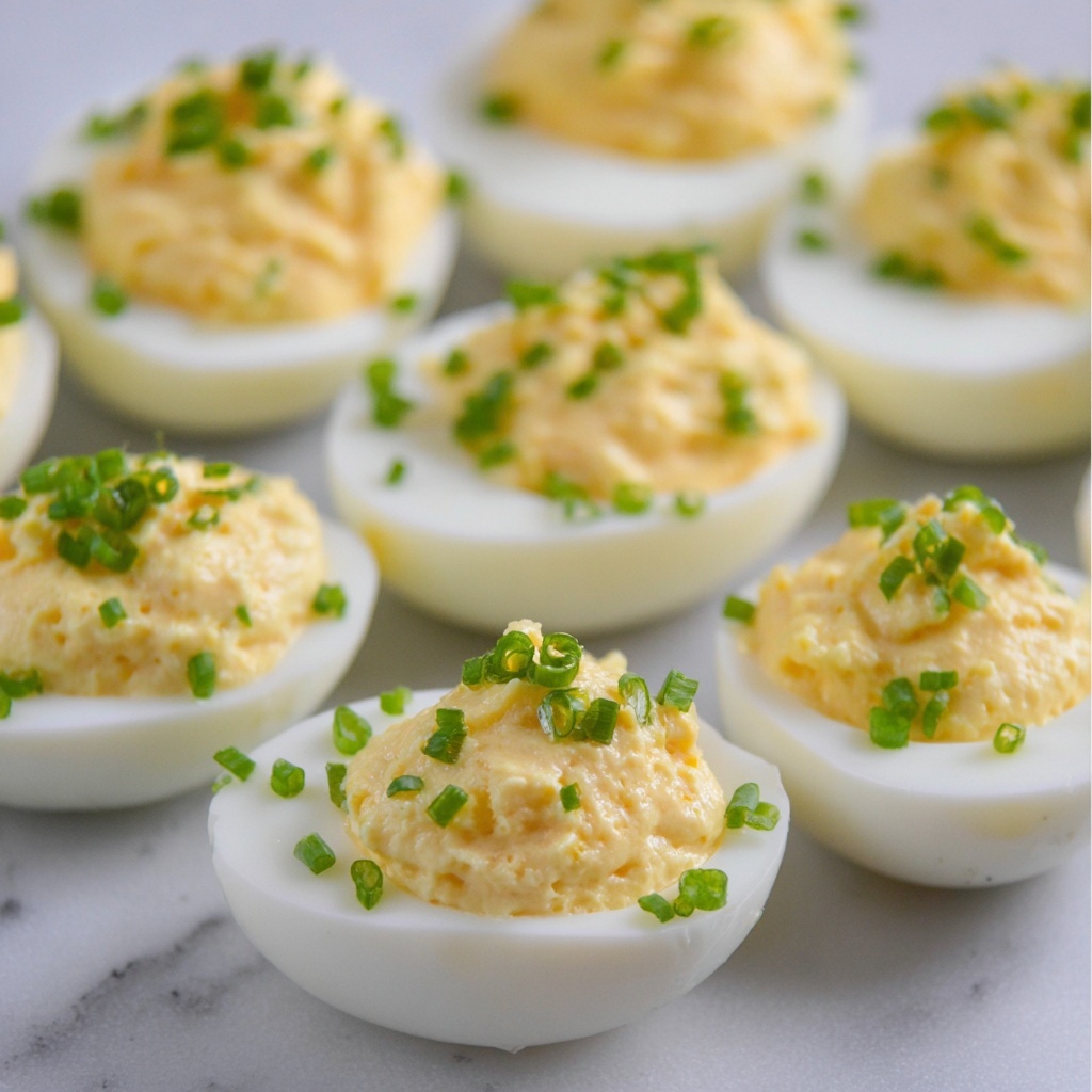 Horseradish Deviled Eggs Recipe - Recipe Image