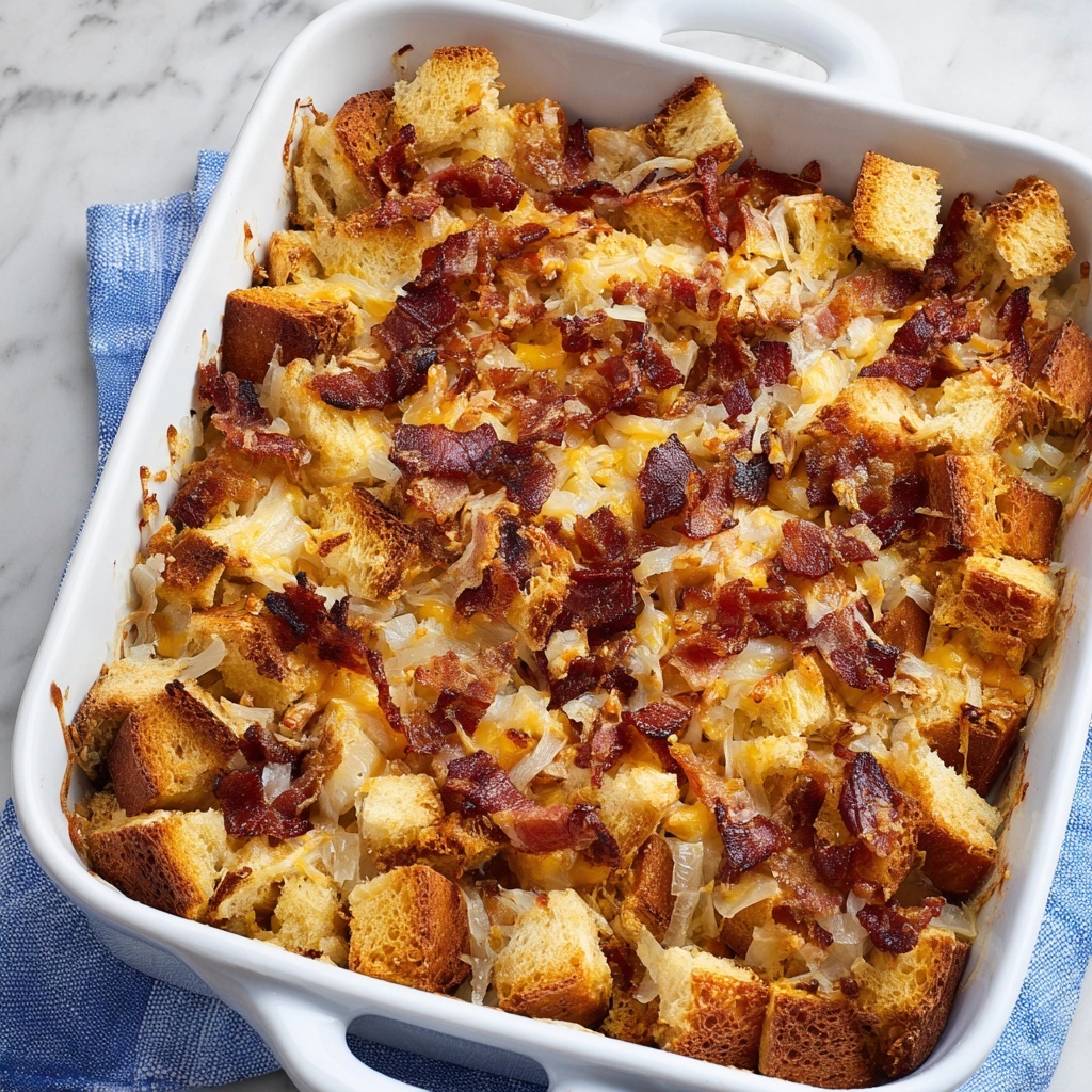 Breakfast Casserole with Hash Browns and Bacon Recipe - Recipe Image